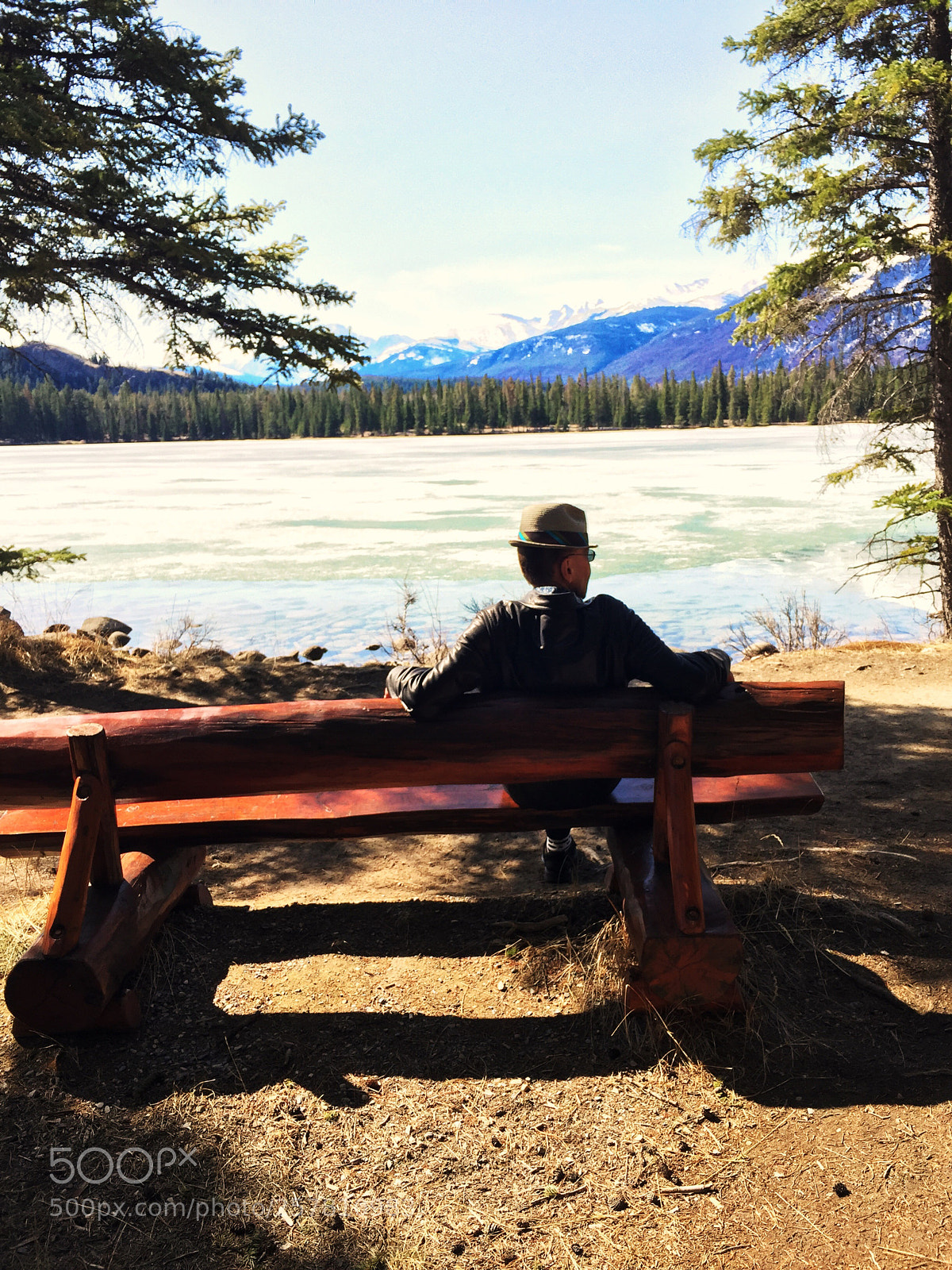 Apple iPhone 6 Plus sample photo. Relaxing in the rockies.  photography