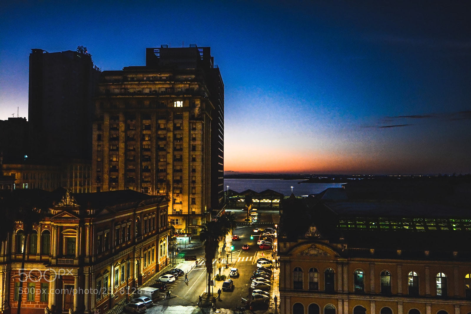 Nikon D7100 sample photo. Blue hour em porto photography