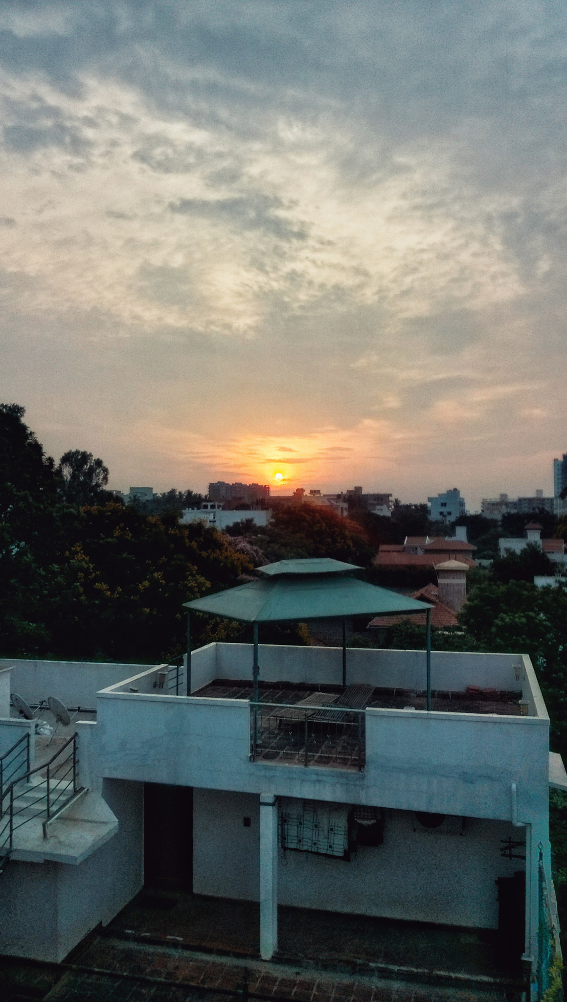 Nokia Lumia 730 Dual SIM sample photo. House by the sunrise photography