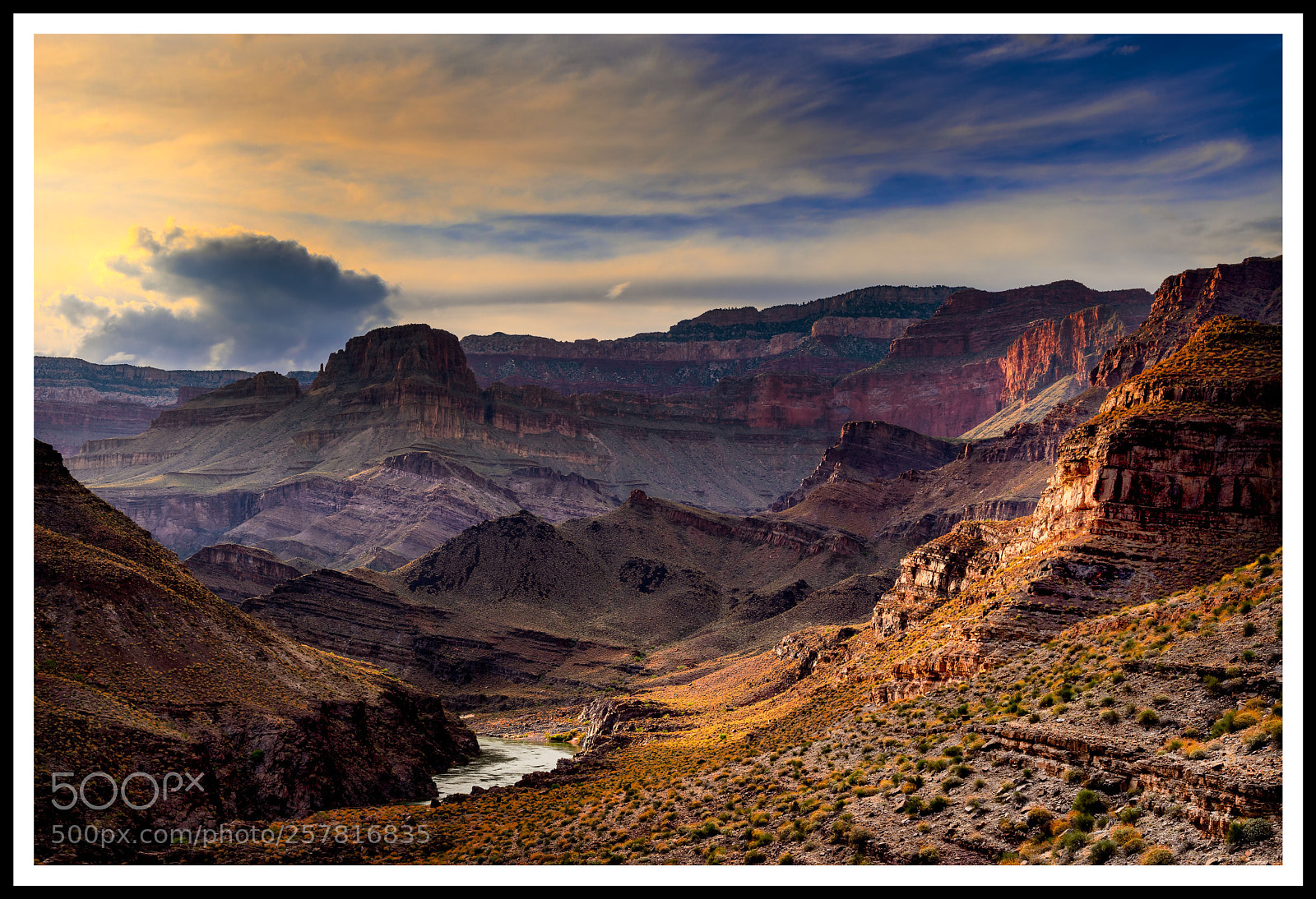 Nikon D500 sample photo. Grand canyon sunset photography