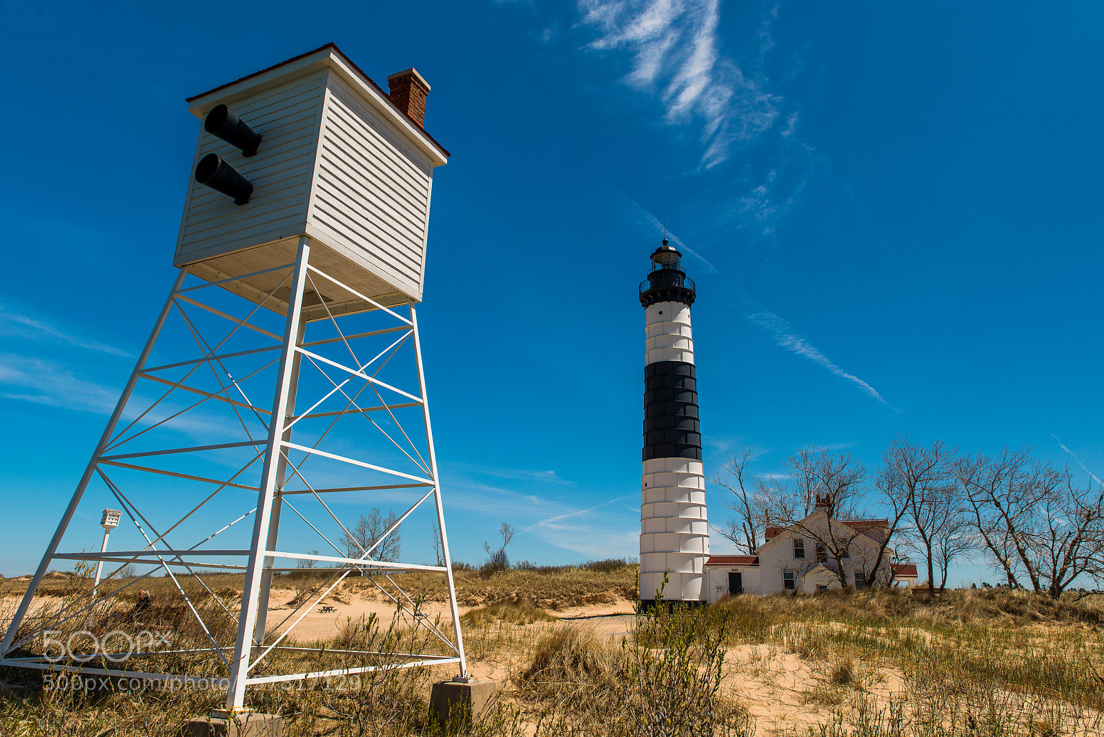 Nikon D800 sample photo. Fog horn photography