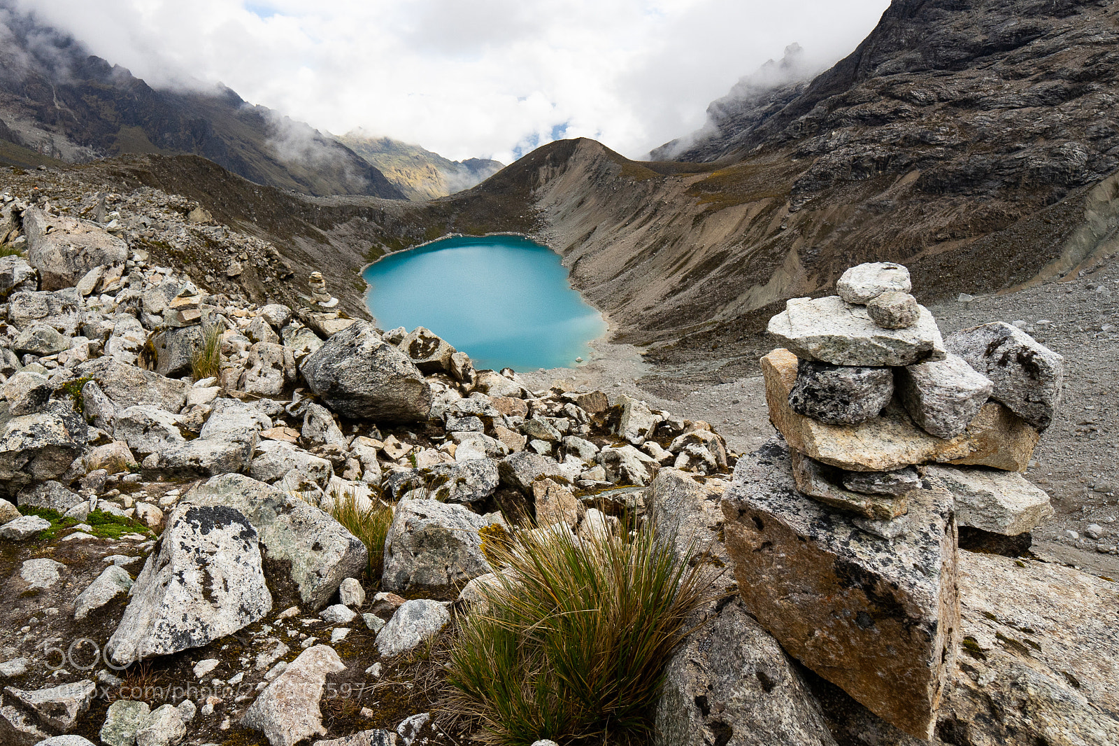 Sony a7 II sample photo. Salkantay lagoon photography