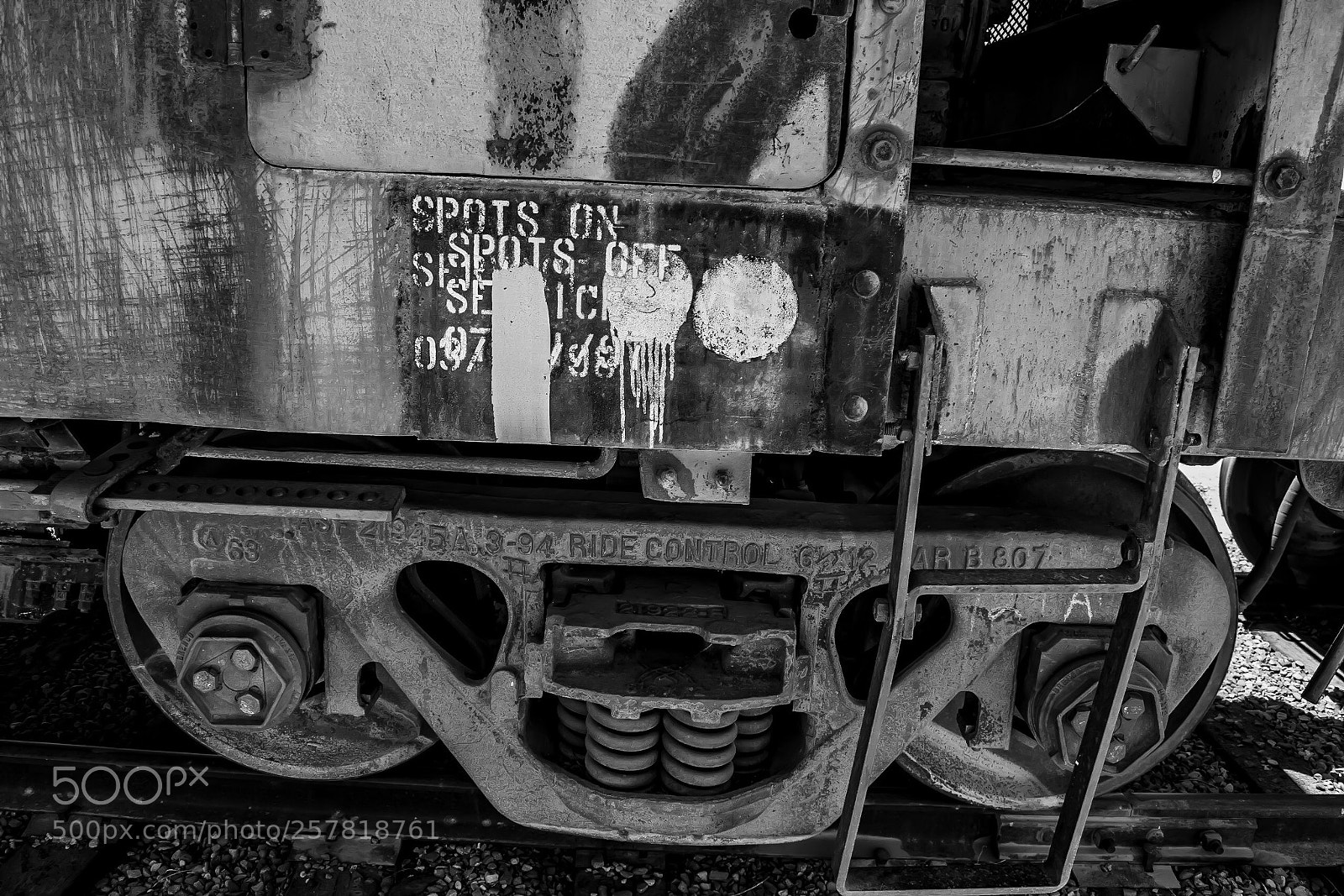 Nikon D7500 sample photo. Rail wheel photography