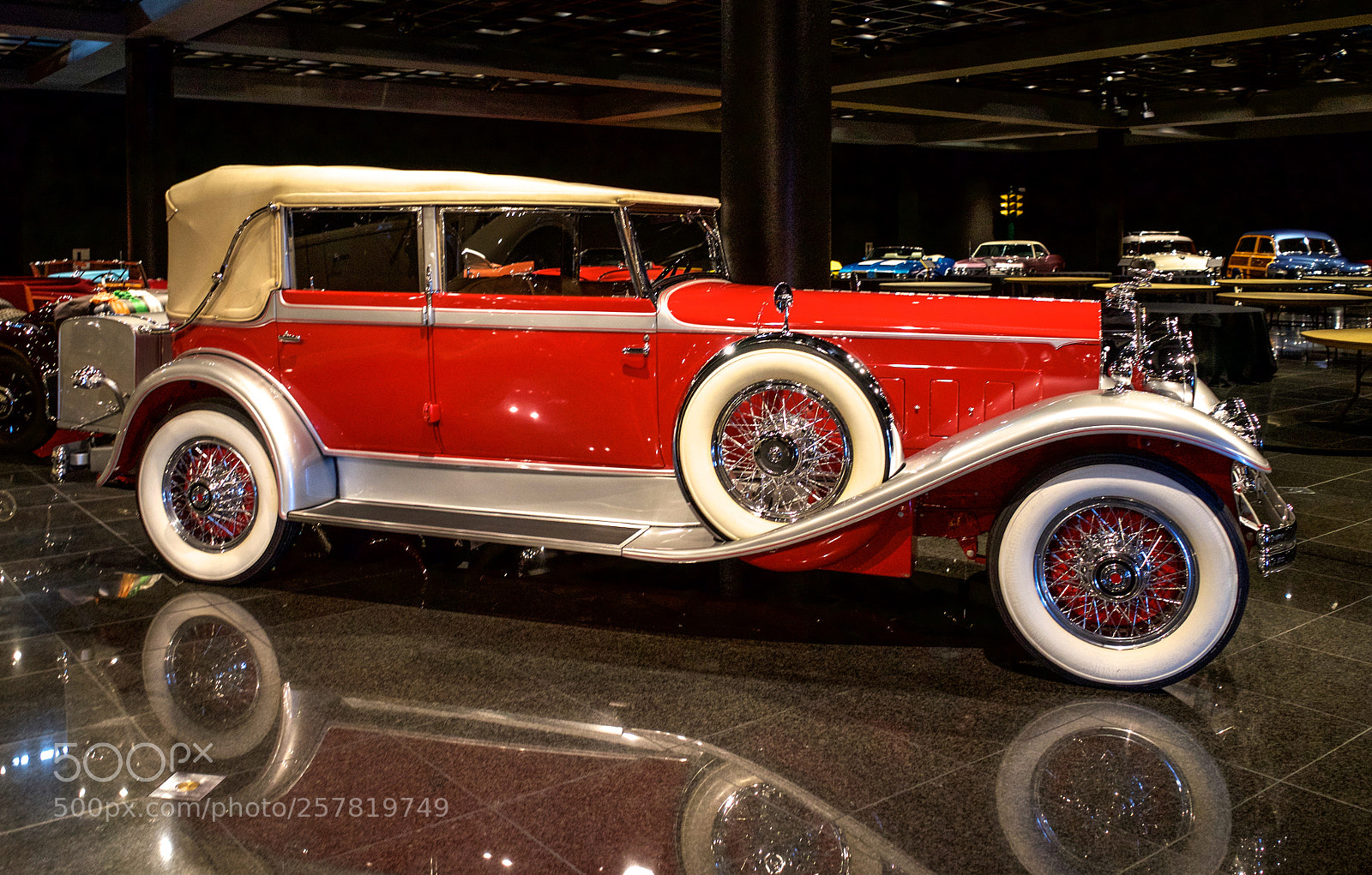 Sony a7 sample photo. 1930 packard delux eight photography