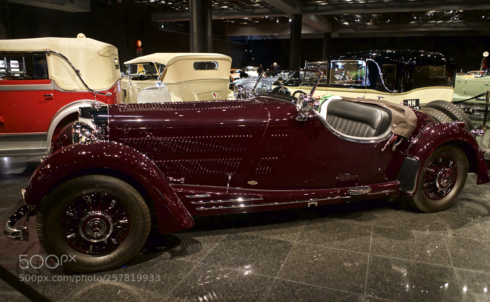 Sony a7 sample photo. Blackhawk museum 1934 mercedes-benz photography