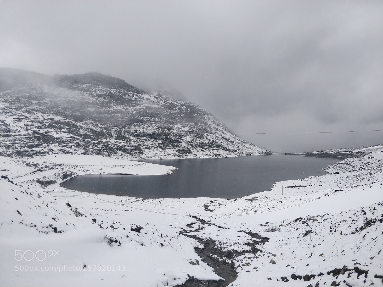 OnePlus 5 sample photo. Mountain lake, sela pass photography