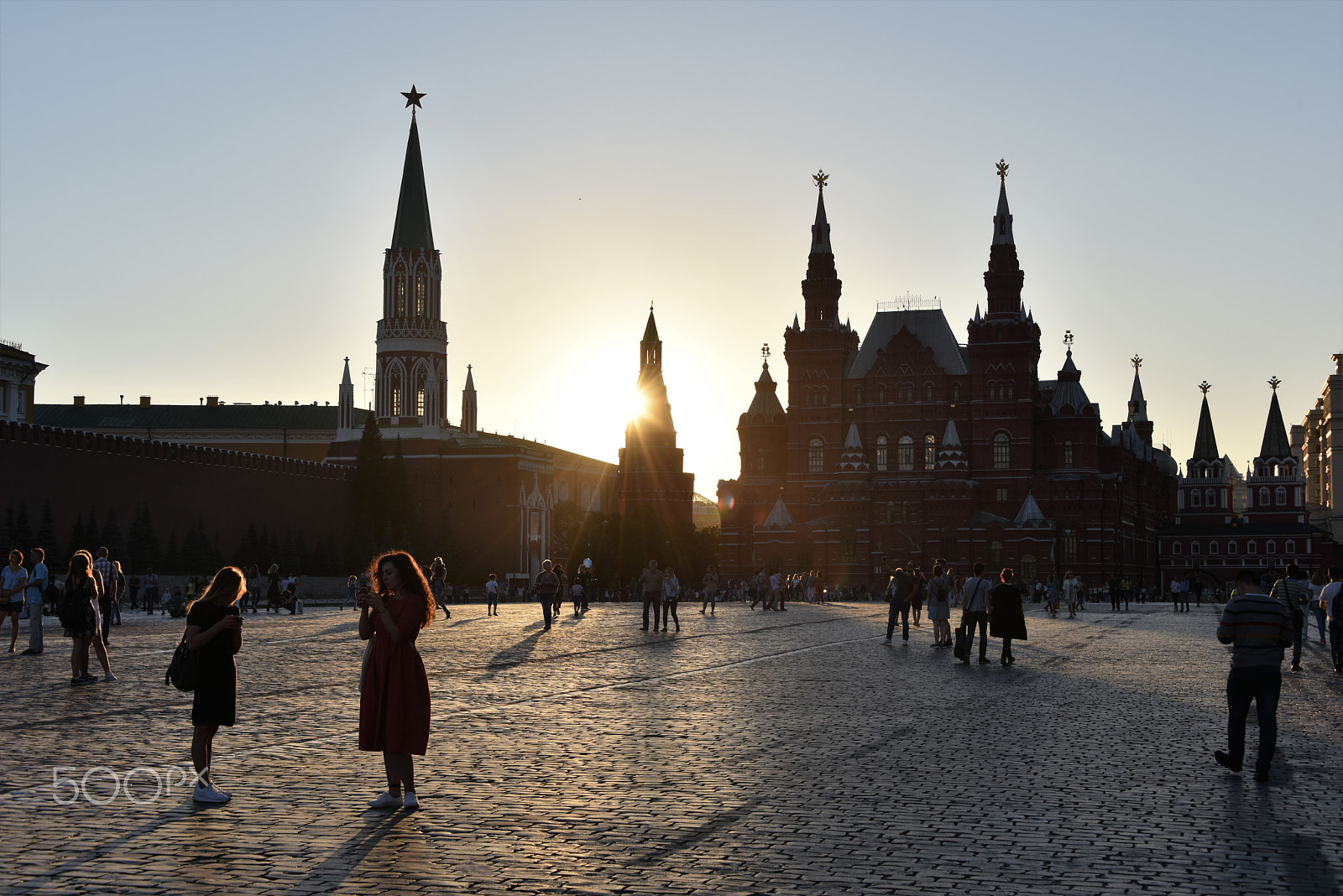 Nikon D810 sample photo. At red square photography