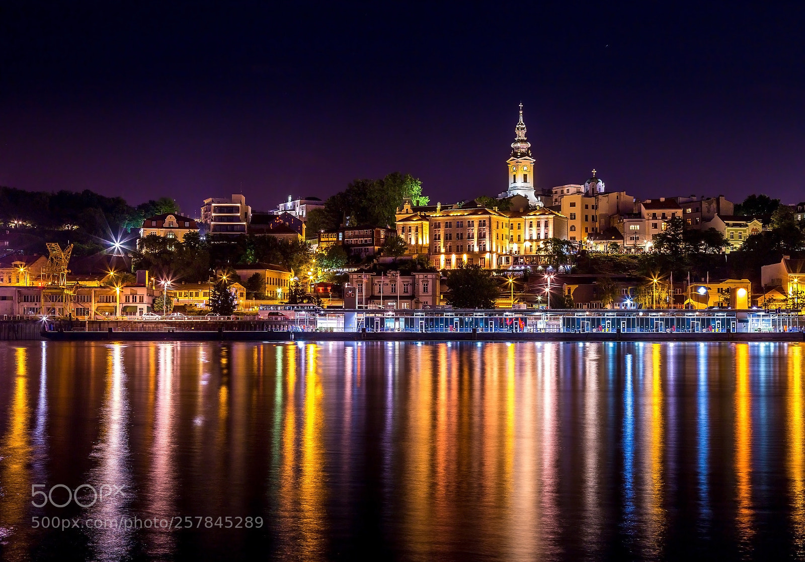 Canon EOS 6D sample photo. Belgrade dock and church 5 photography