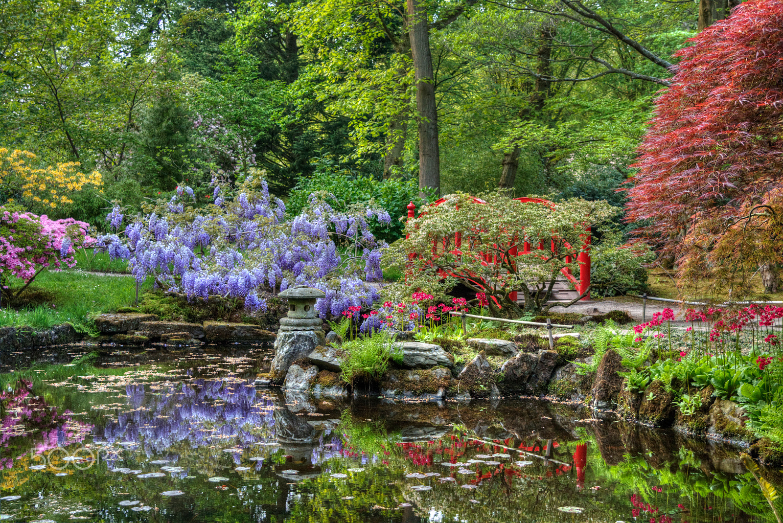 Canon EF-S 17-85mm F4-5.6 IS USM sample photo. Japanese garden photography