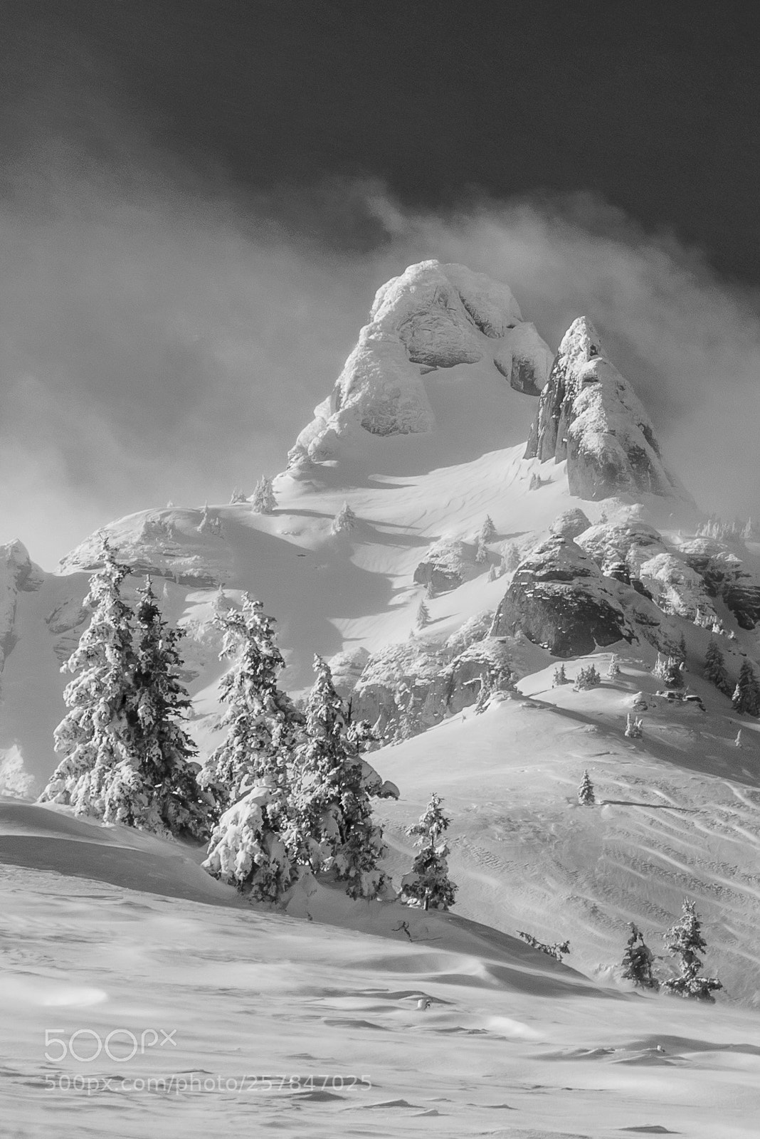 Nikon D610 sample photo. Snowy peaks photography