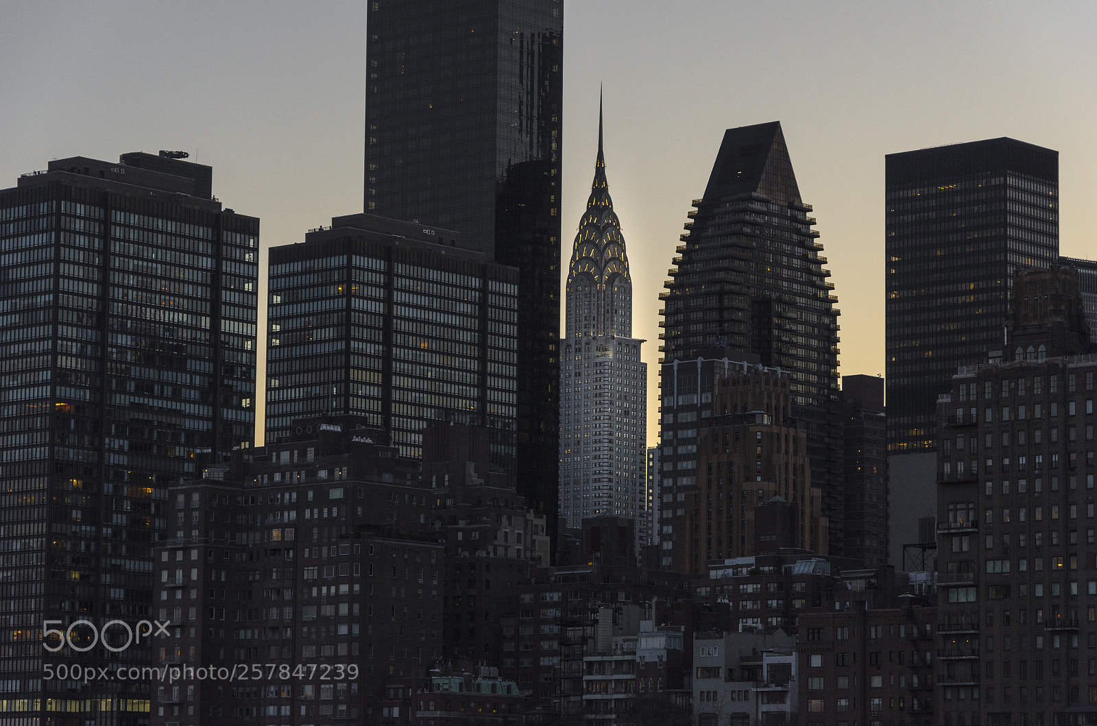 Nikon D7000 sample photo. Chrysler in the sunset photography