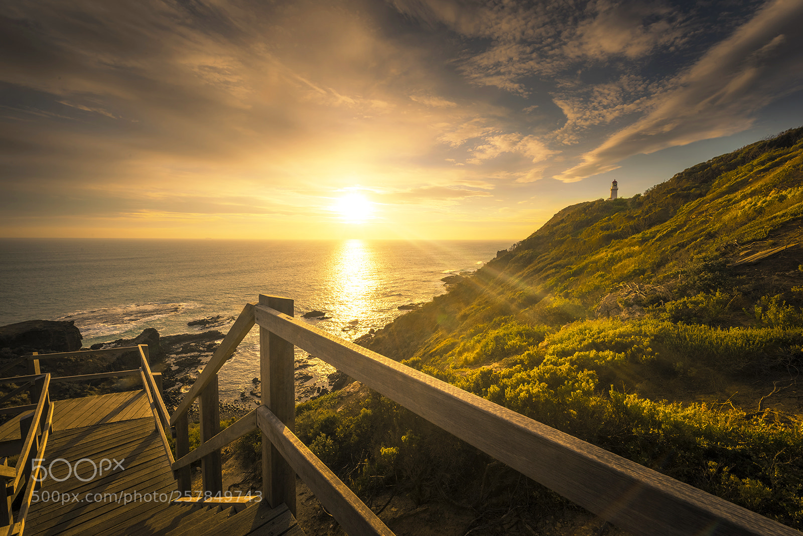 Nikon D810 sample photo. Cape schanck in sunset photography