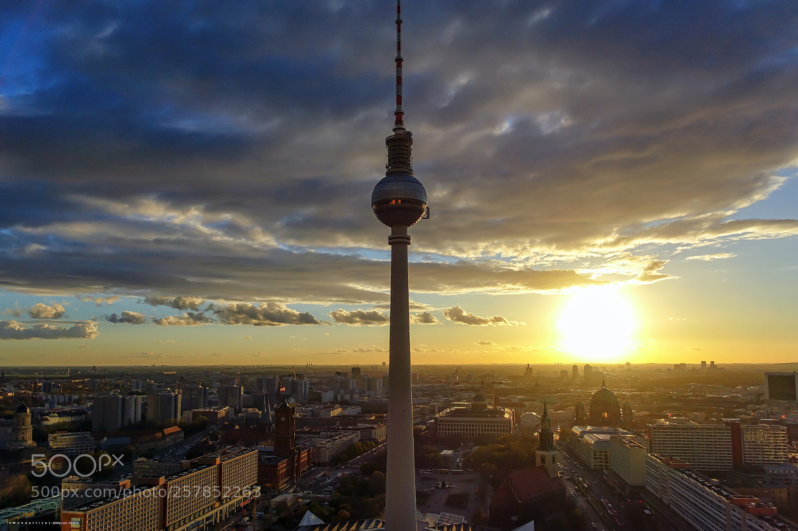 Sony Cyber-shot DSC-RX100 III sample photo. Sunset over berlin i photography