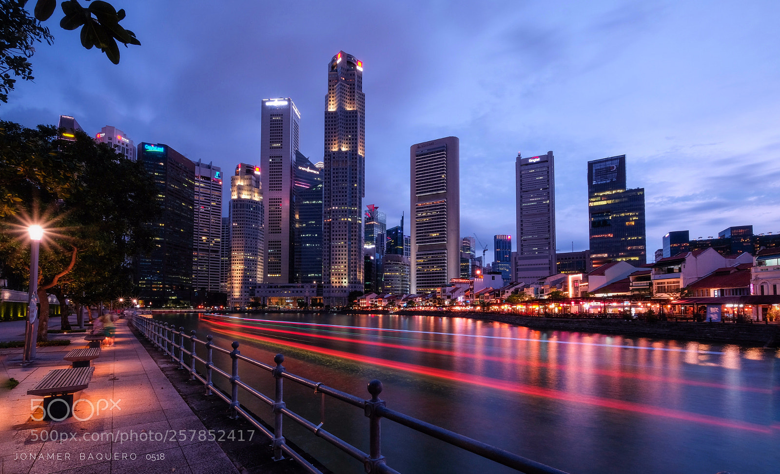 Fujifilm X-T2 sample photo. Singapore river photography
