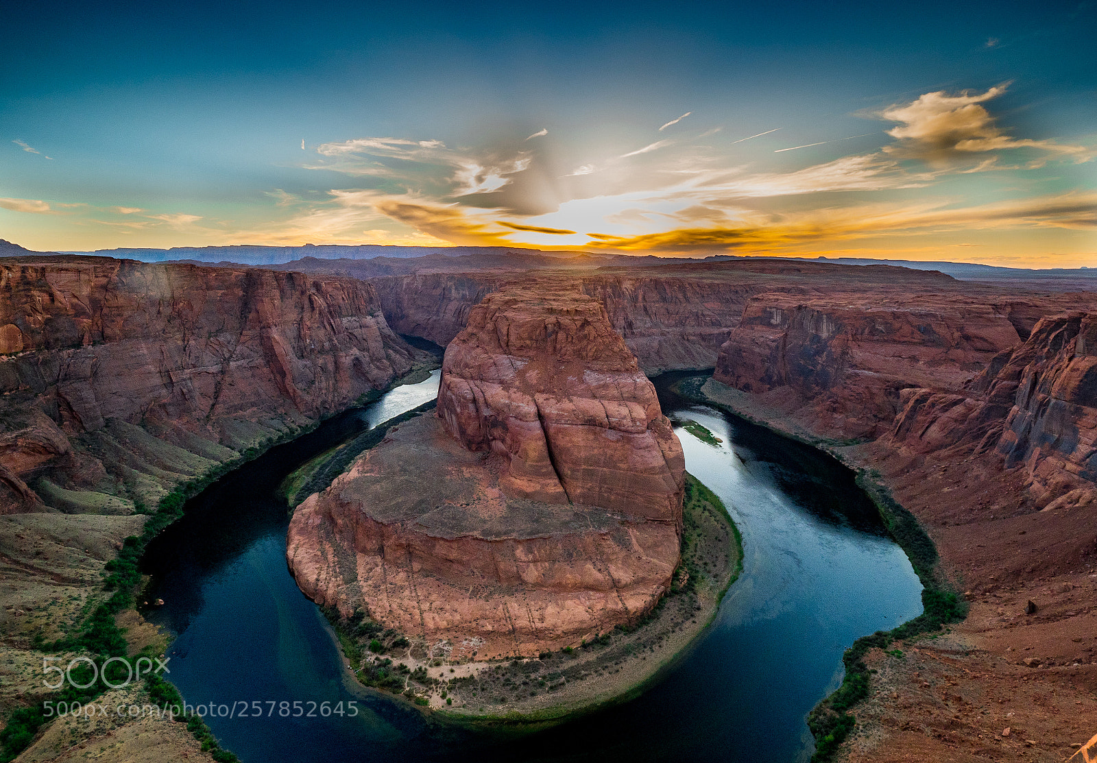 Olympus OM-D E-M1 Mark II sample photo. Horseshoe bend photography