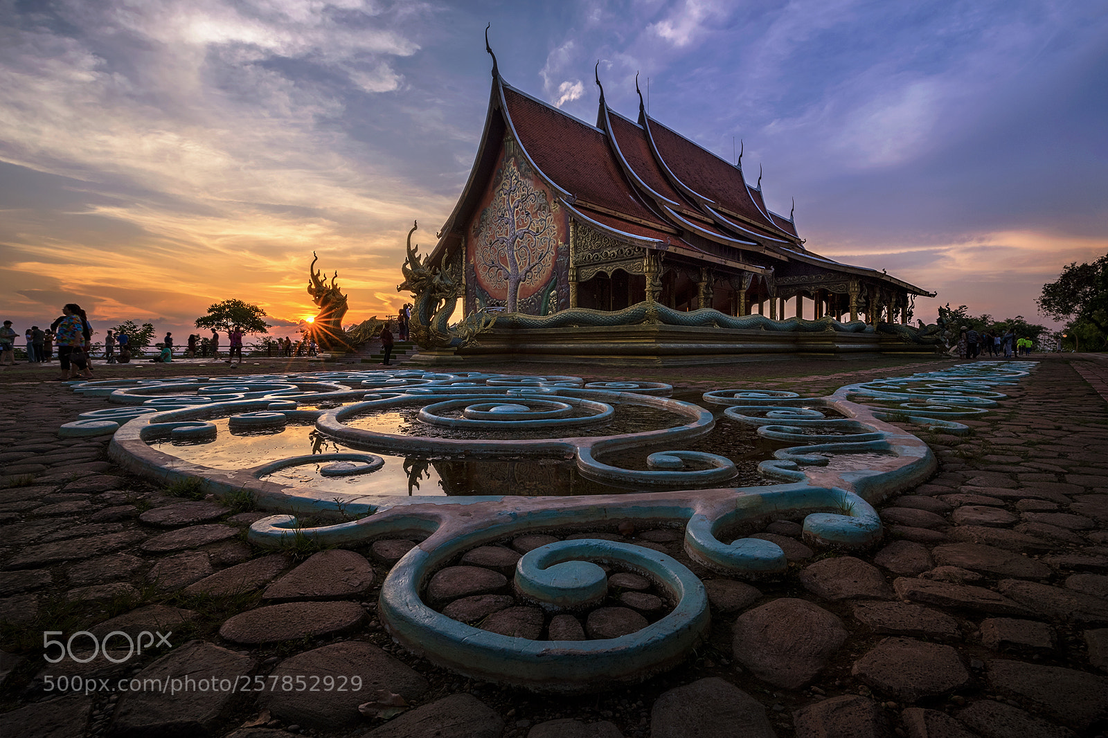 Nikon D810 sample photo. Wat sirindhorn wararam phu photography