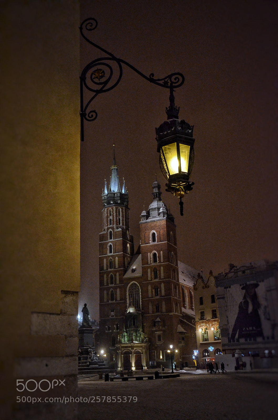 Nikon D5100 sample photo. Night in krakov photography