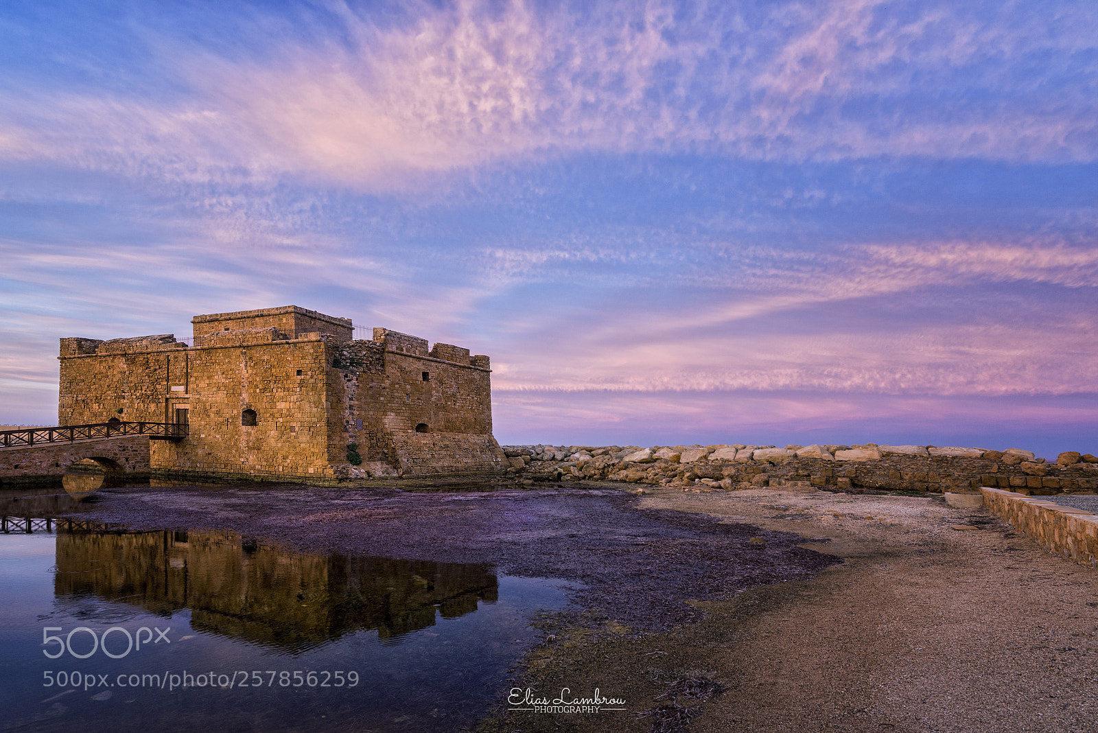 Nikon D800 sample photo. Paphos castle photography