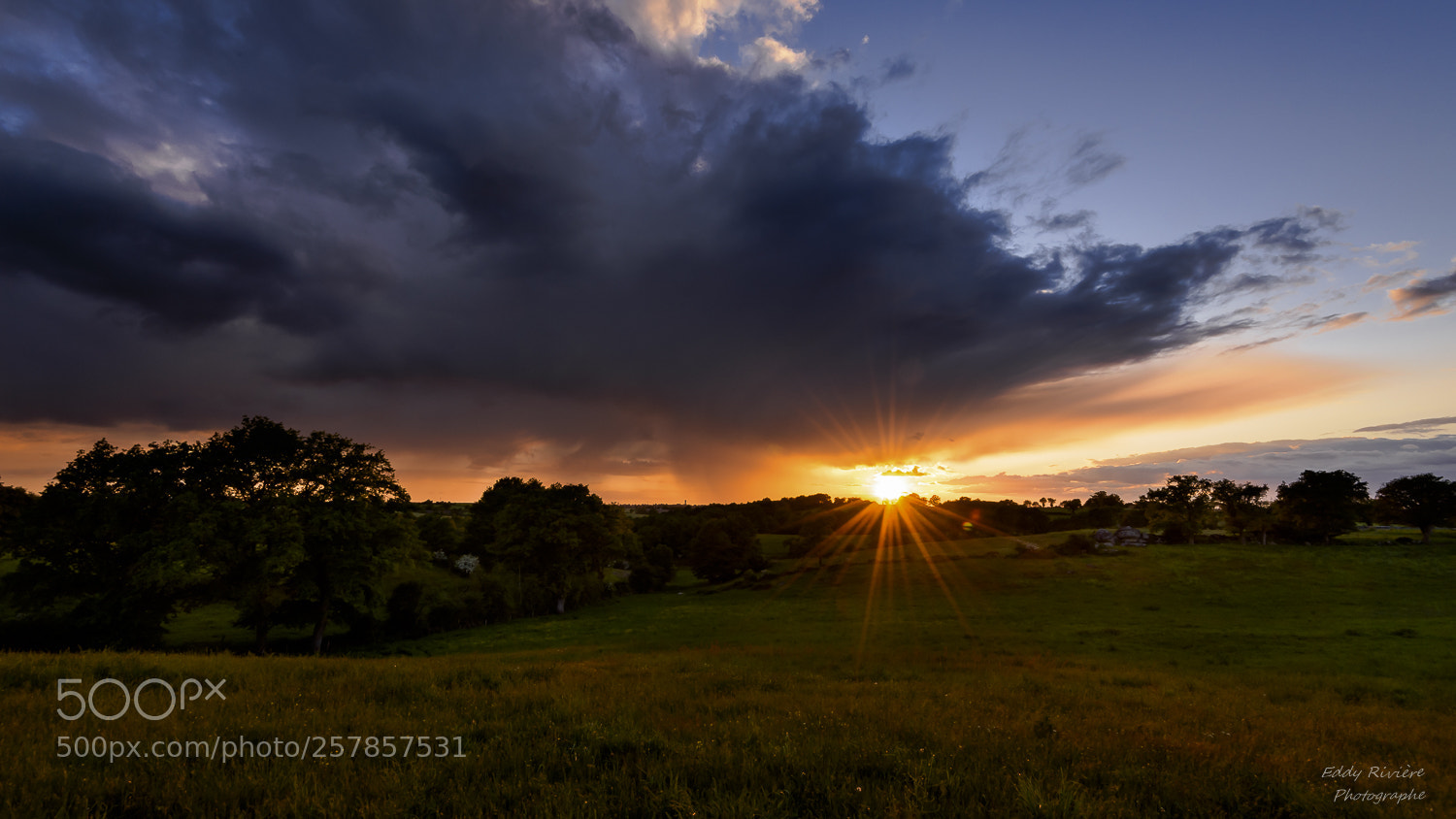 Nikon D810 sample photo. Stormy sunset photography