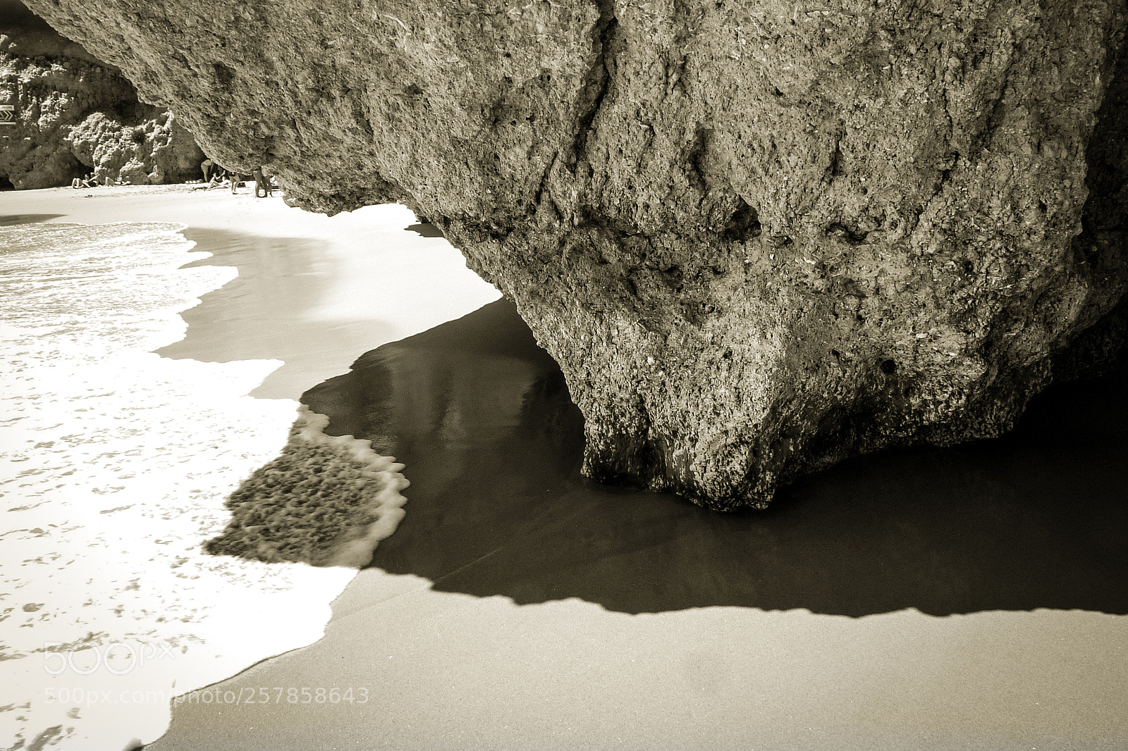 Panasonic Lumix DMC-FZ28 sample photo. Wave and rock photography