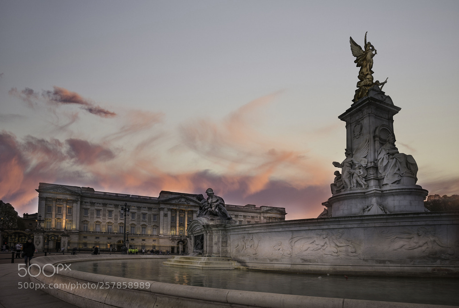 Nikon D810 sample photo. Buckingham palace sunset photography