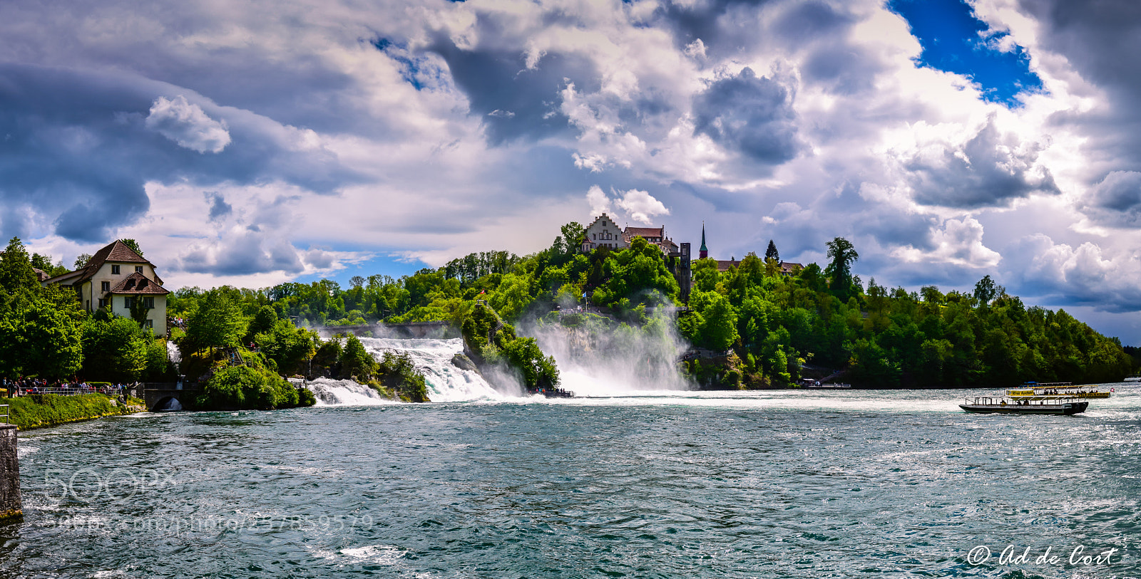 Nikon D5300 sample photo. Schaffhausen, rheinfall photography