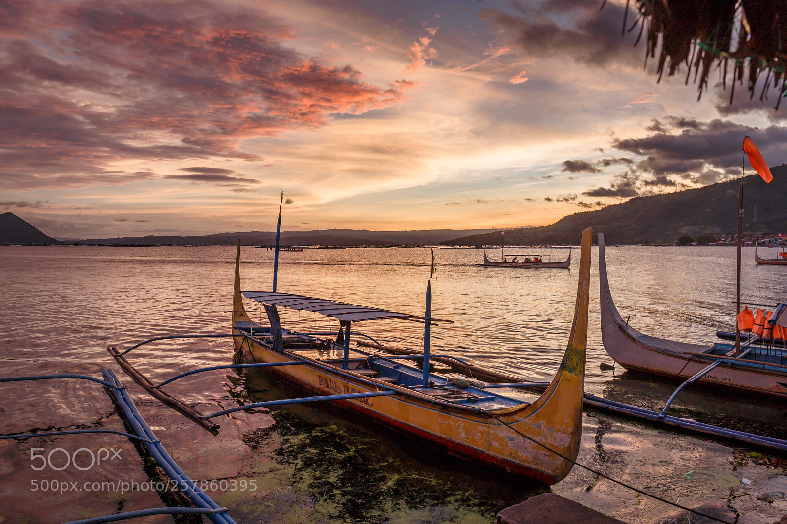 Canon EOS 6D sample photo. Sundown at taal volcano photography
