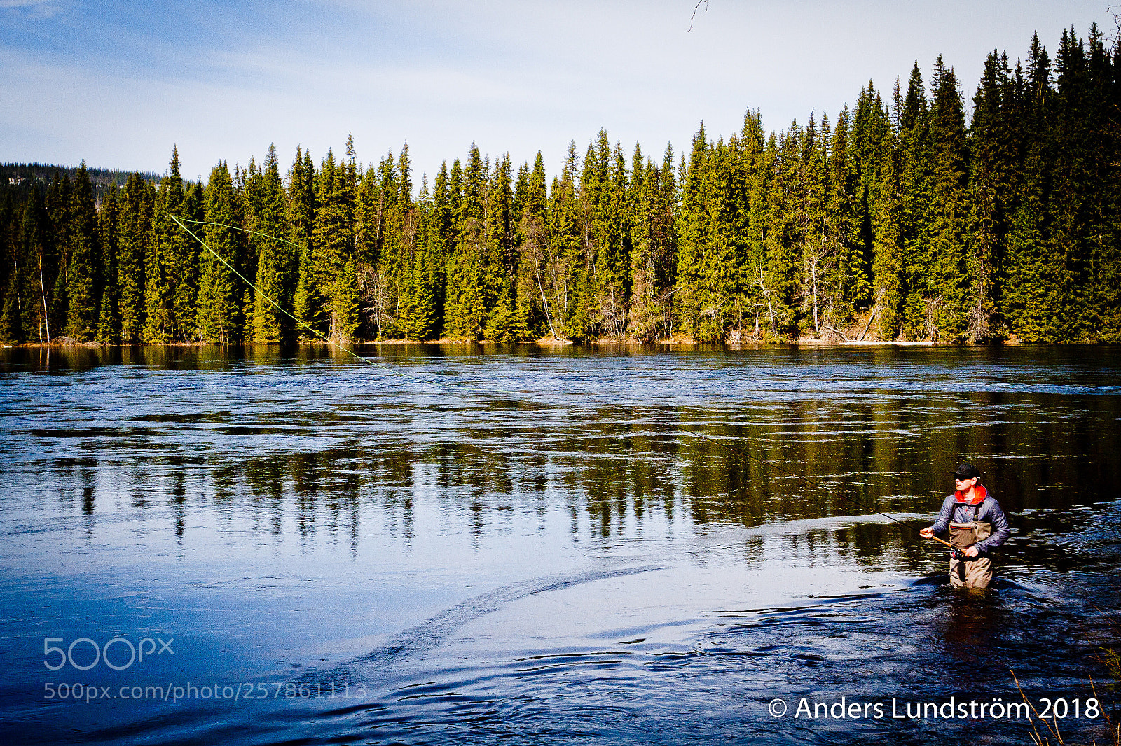 Canon EOS 7D sample photo. Flugfiske photography