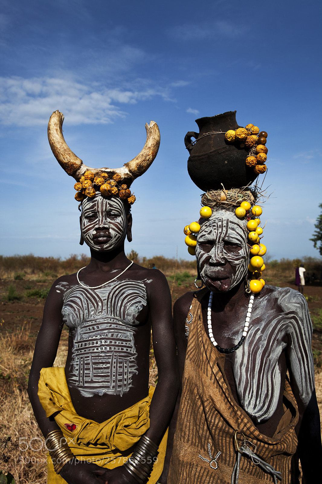 Canon EOS 5D Mark II sample photo. Omo valley trıbes photography