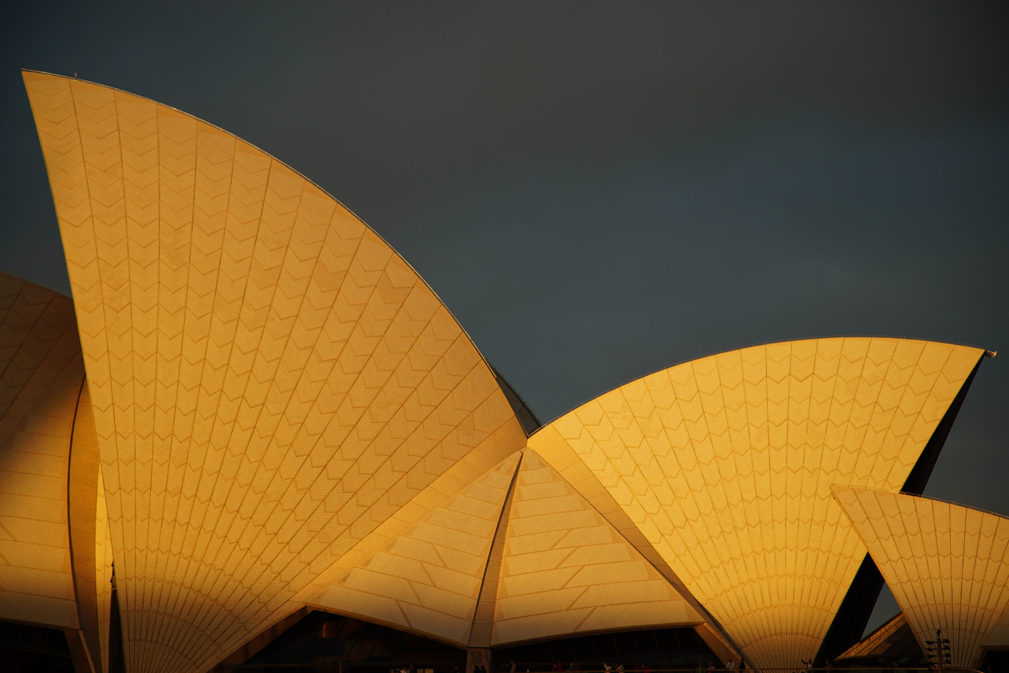 Sony a7 III + Canon EF 24-105mm F4L IS USM sample photo. Sydney opera house sunset photography