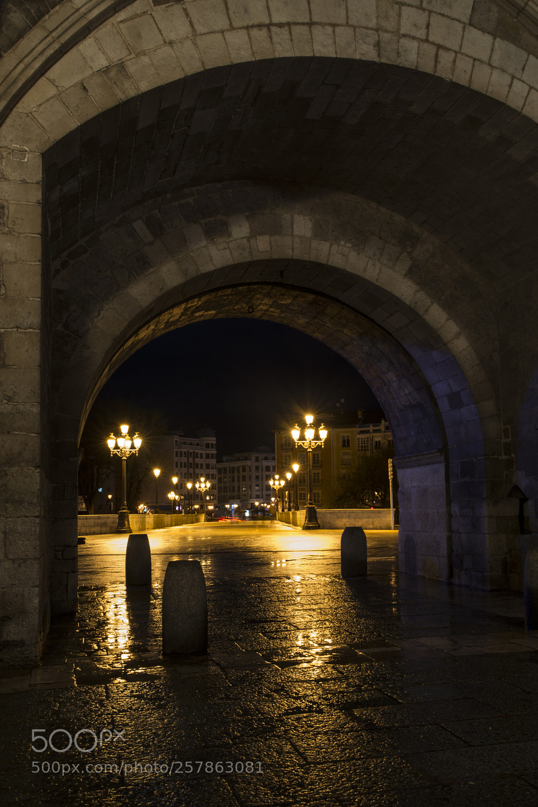 Nikon D800 sample photo. Noche en burgos photography