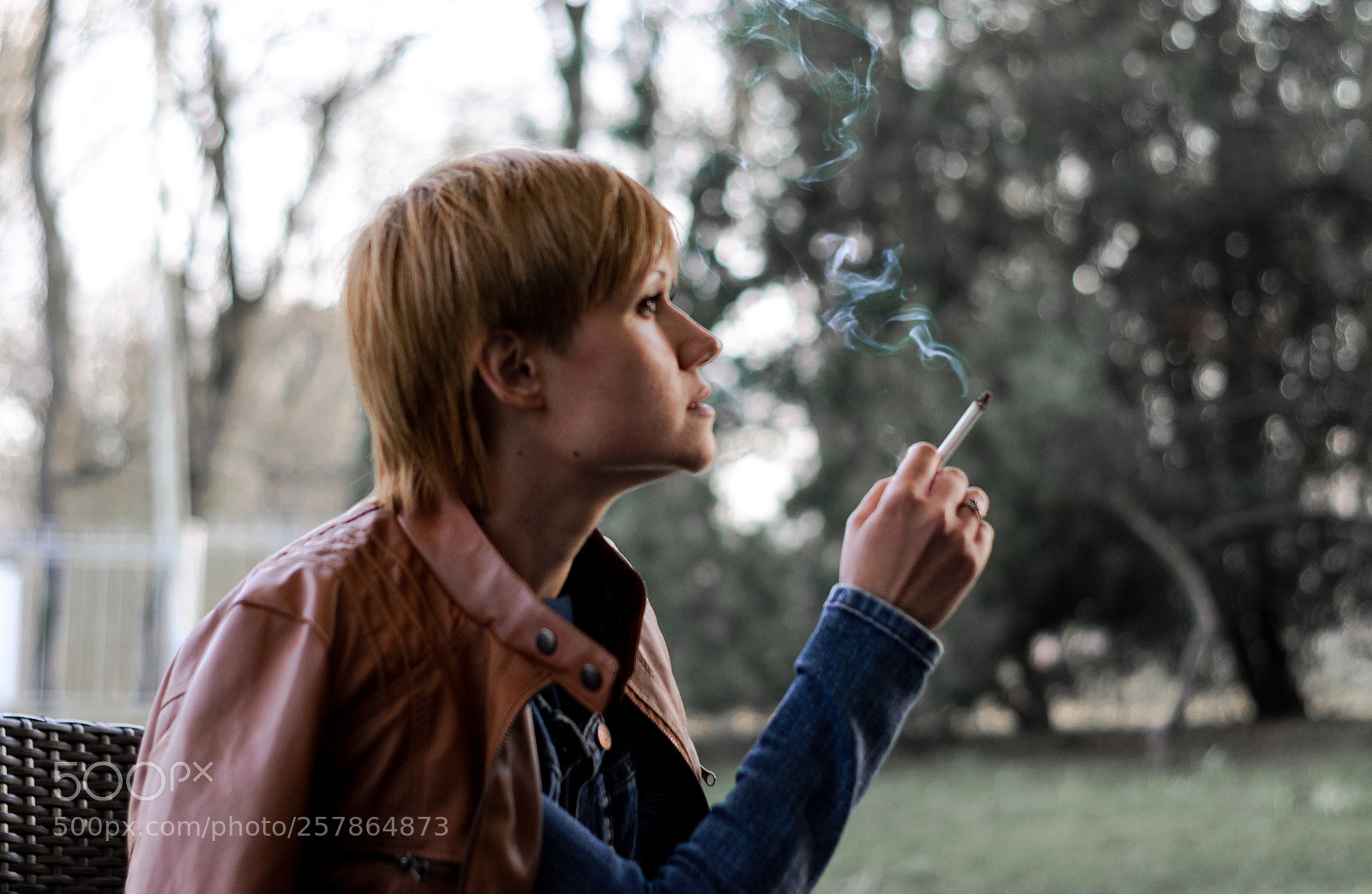 Nikon D3100 sample photo. Fume is rising photography