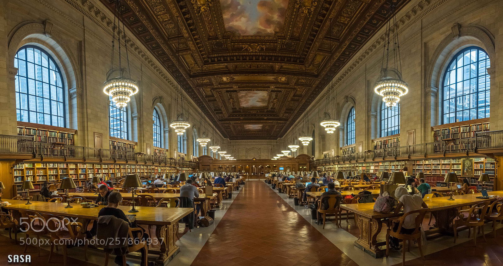 Fujifilm X-Pro2 sample photo. New public library reading photography
