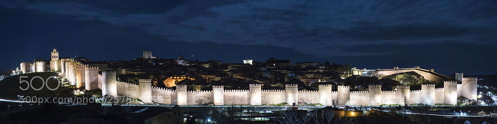 Nikon D800 sample photo. Skyline Ávila photography