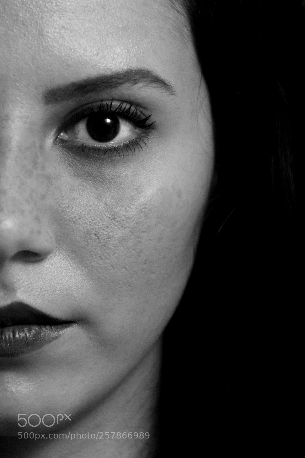 Nikon D7200 sample photo. Dark side of girl photography