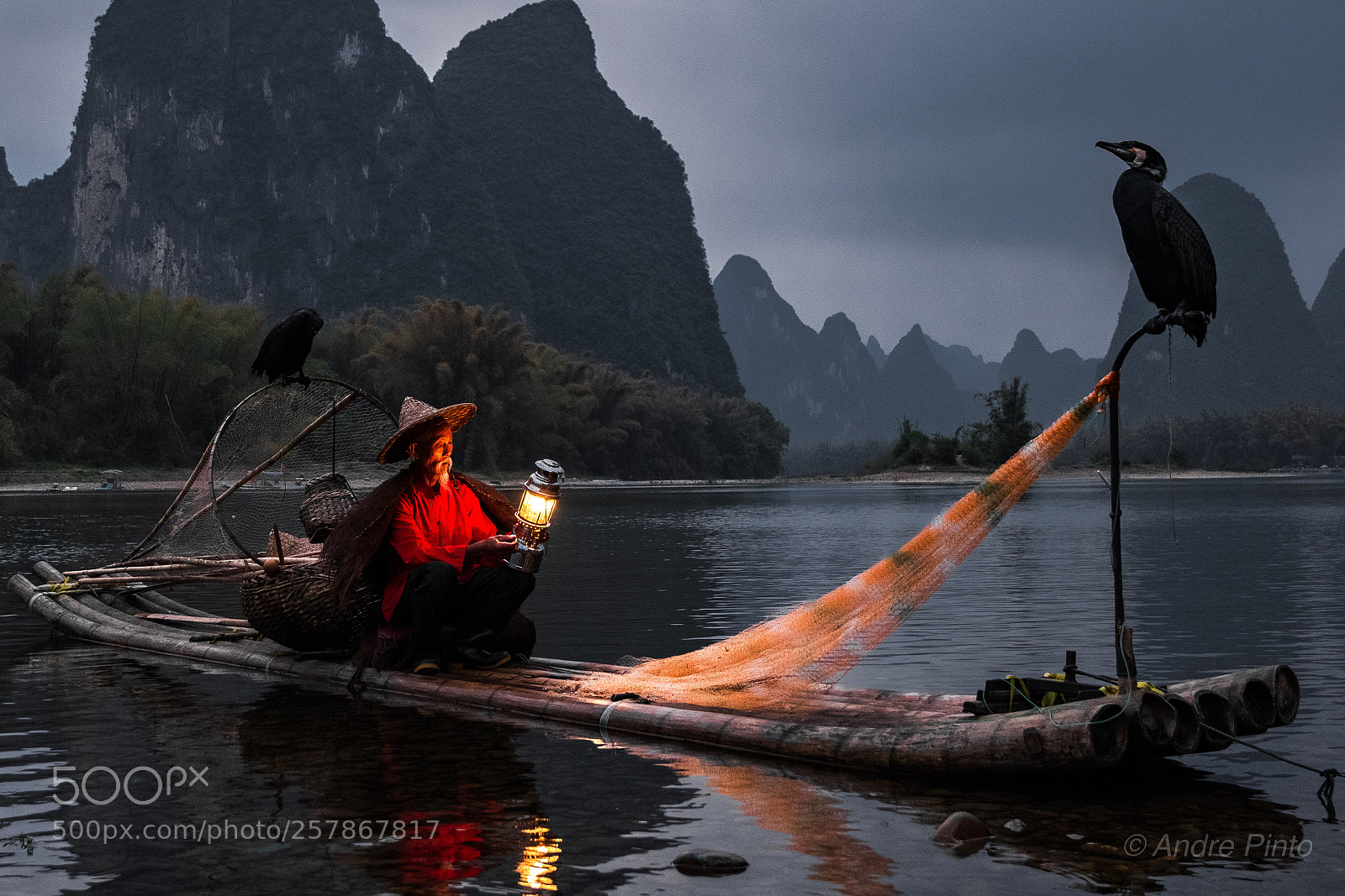 Fujifilm X-T20 sample photo. Cormorant fisherman photography