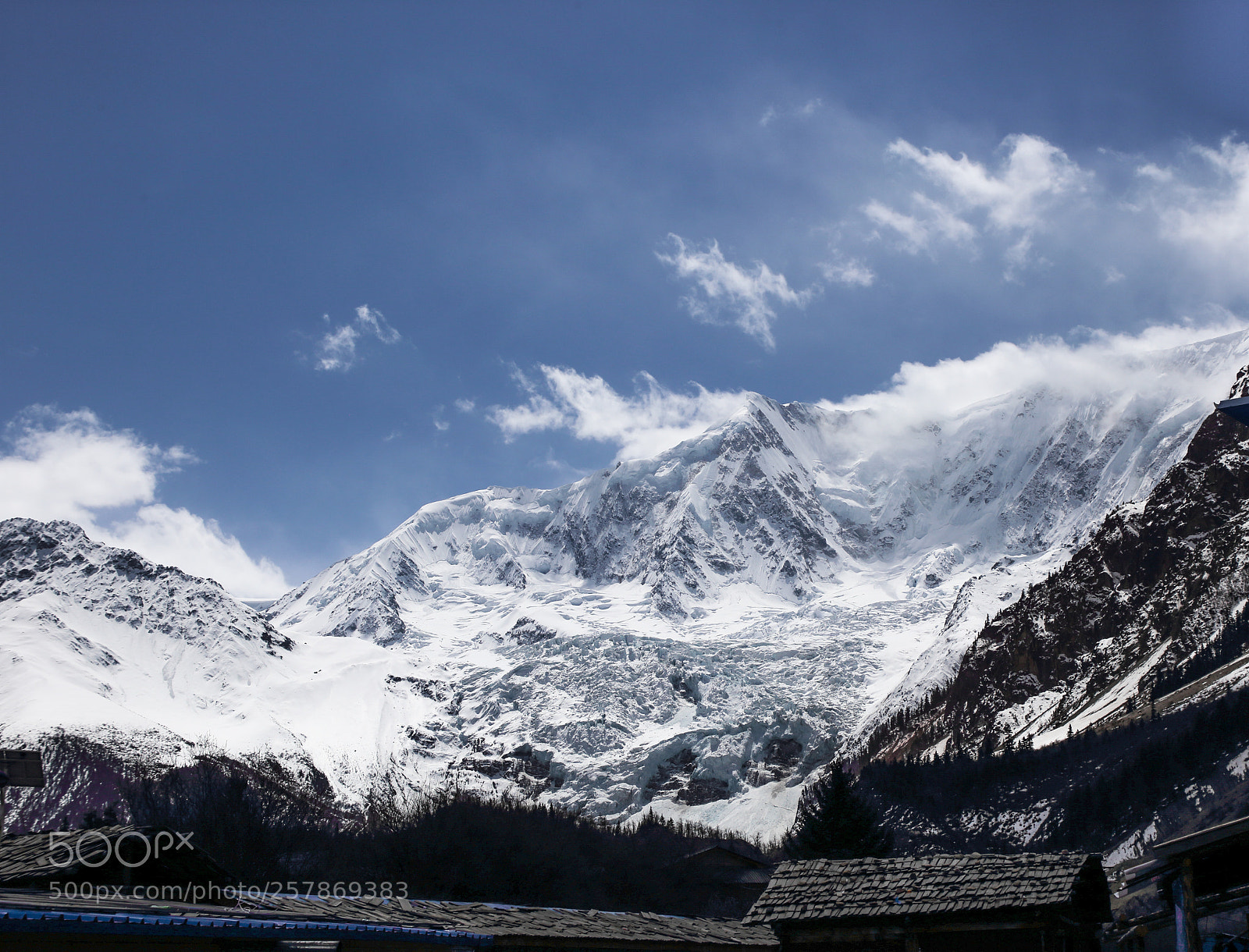Canon EOS 6D sample photo. 米堆冰川主峰 photography