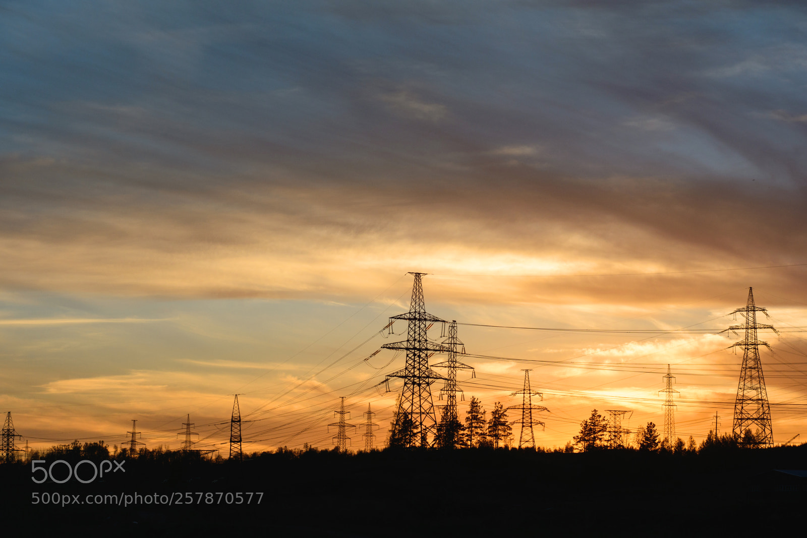 Nikon D7100 sample photo. Electricity. high voltage power photography