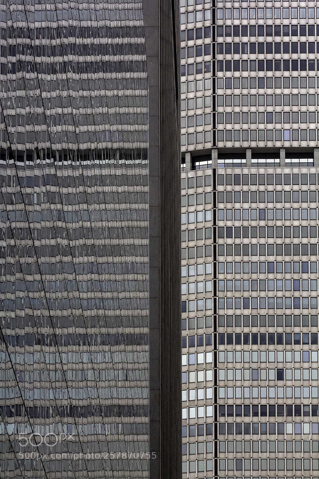 Canon EOS 60D sample photo. Reflective glass office buildings photography