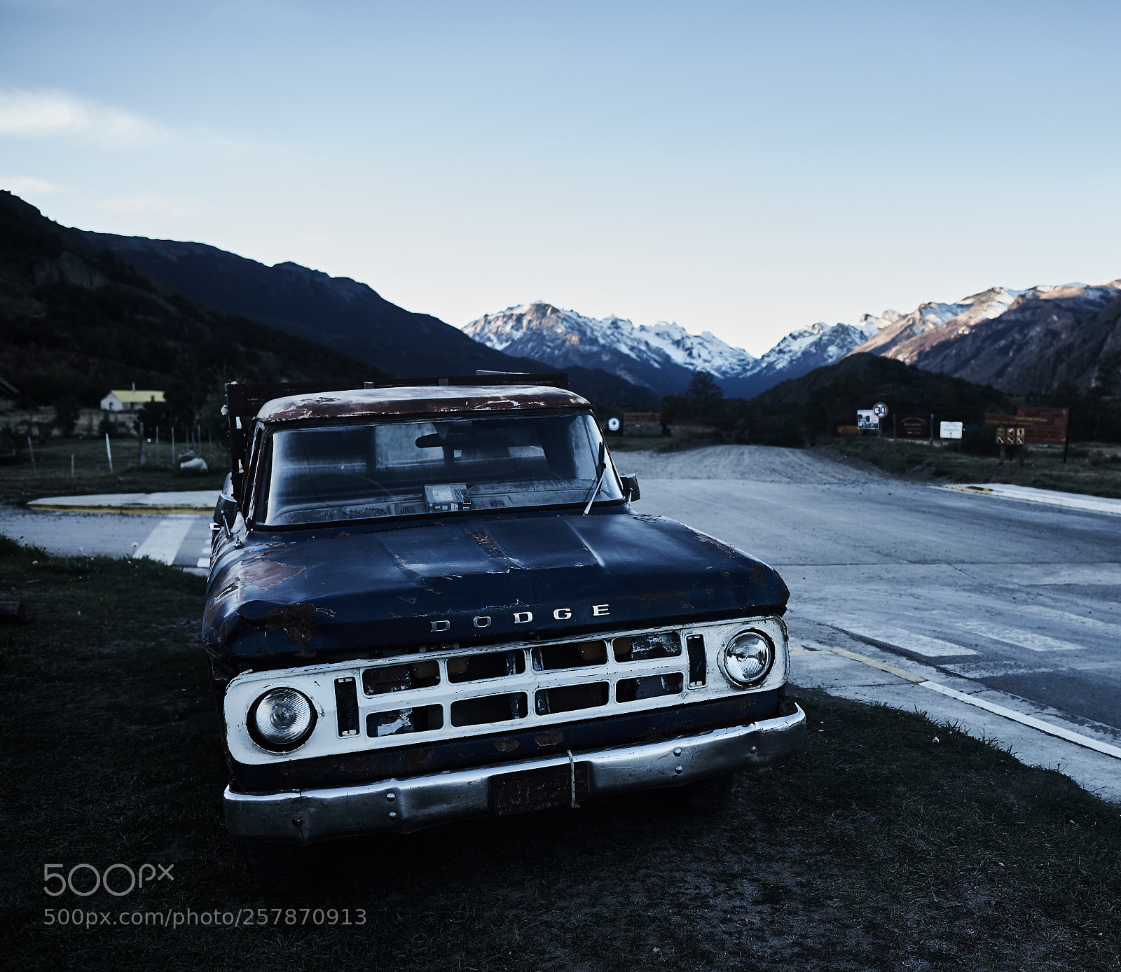 Nikon D750 sample photo. Dodge pickup photography