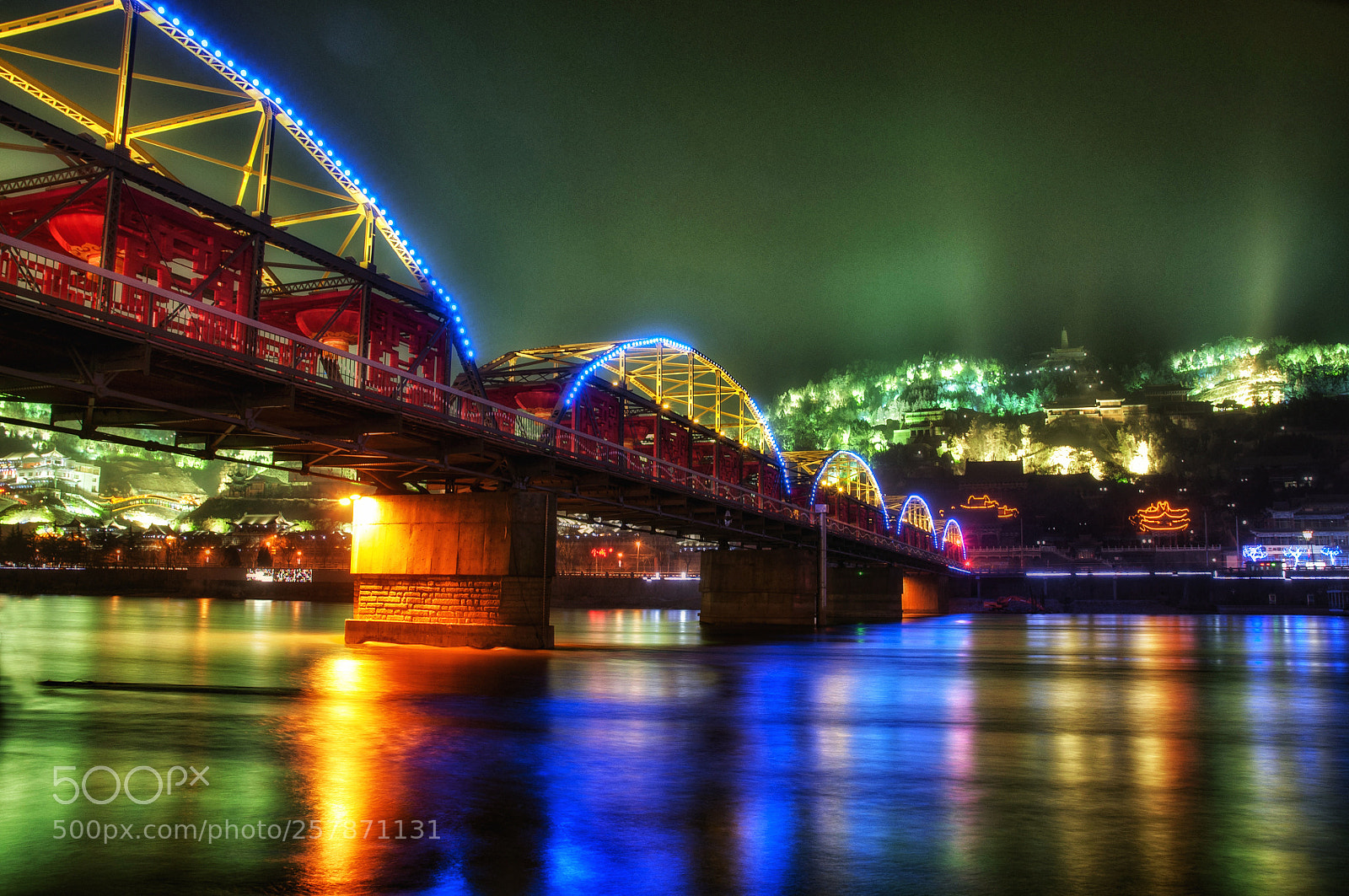 Nikon D90 sample photo. The iron bridge photography