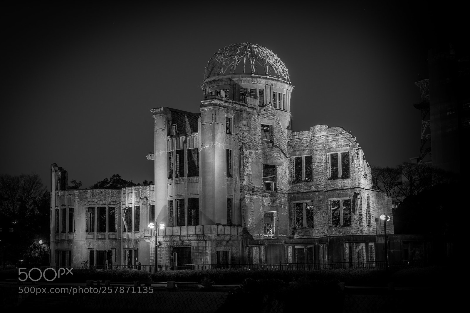 Sony a7R sample photo. A-bomb dome photography