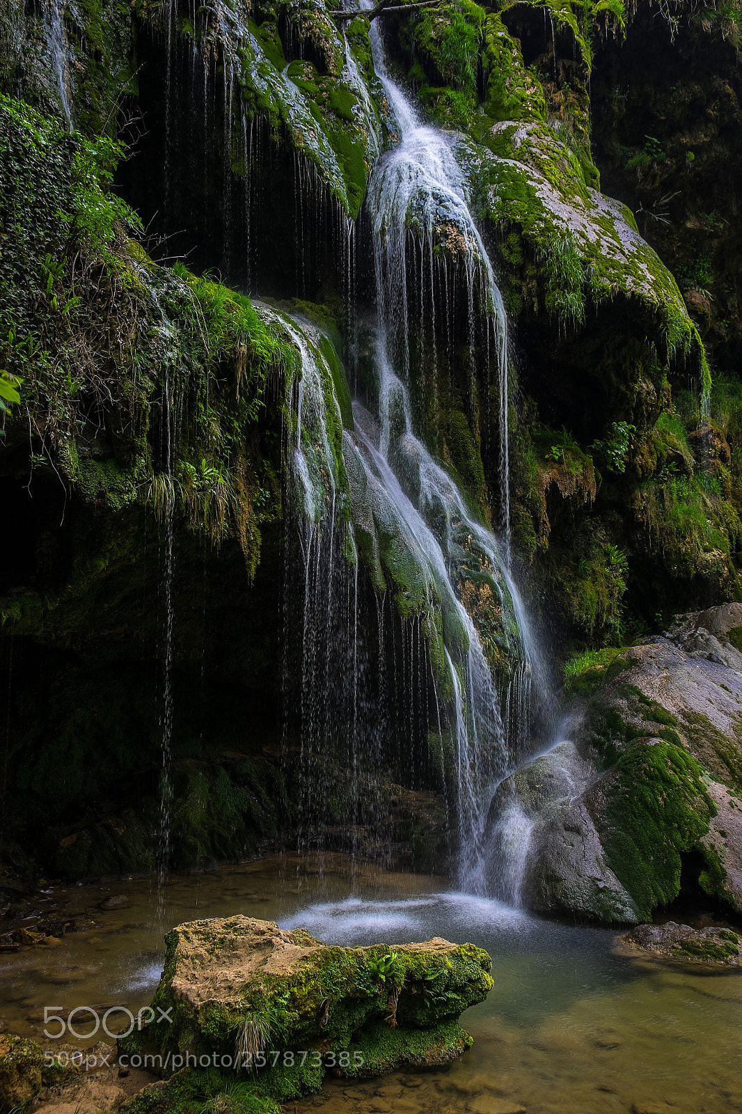 Fujifilm X-T1 sample photo. Mystical falls photography
