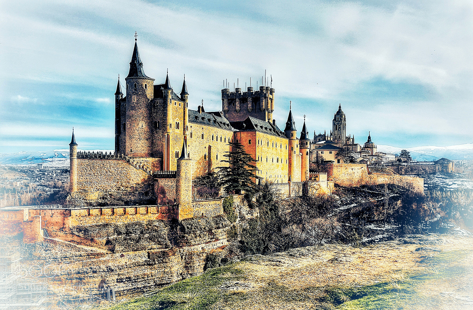Samsung Galaxy S7 sample photo. Alcázar de segovia photography