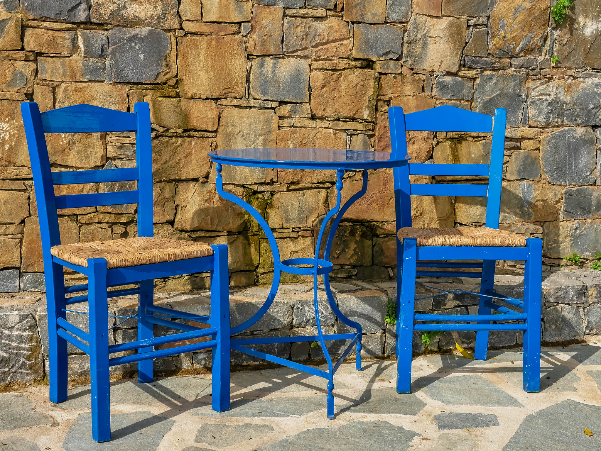 Panasonic DMC-G81 sample photo. Table and chairs photography