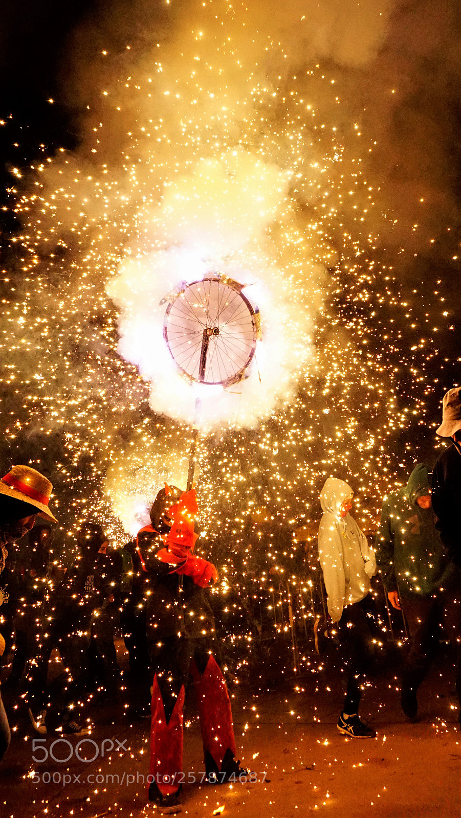 Sony a6000 sample photo. Encabronada fireworks photography