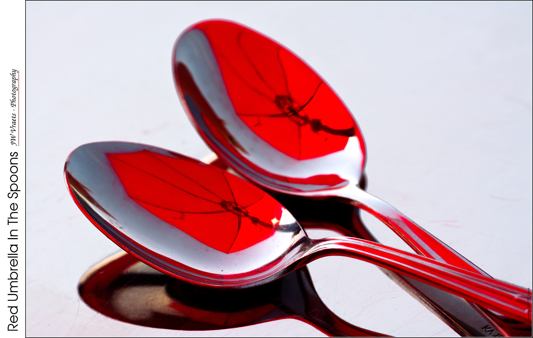 Nikon D7100 + Tamron SP 90mm F2.8 Di VC USD 1:1 Macro sample photo. Red umbrella in the spoons photography