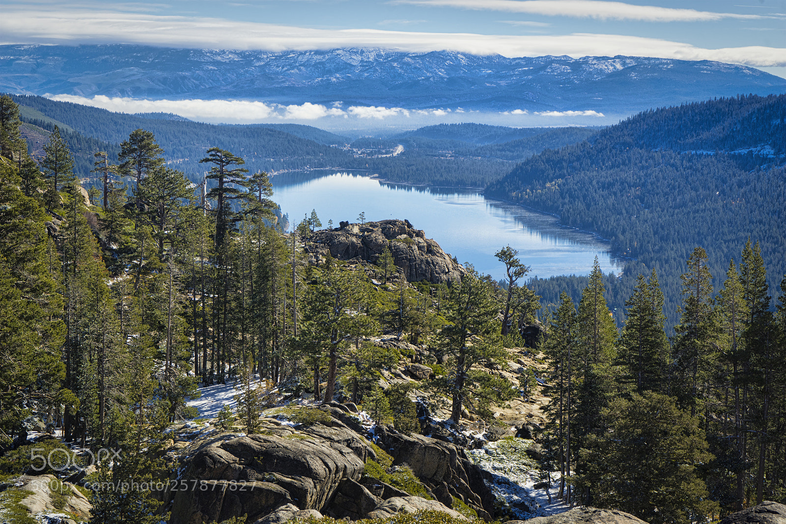 Sony a7R sample photo. Donner lake in spring photography