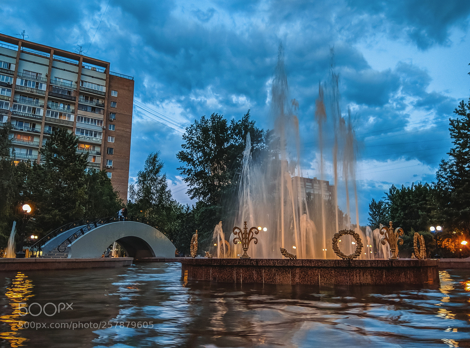 Xiaomi Redmi Note 4 sample photo. Evening moscow photography