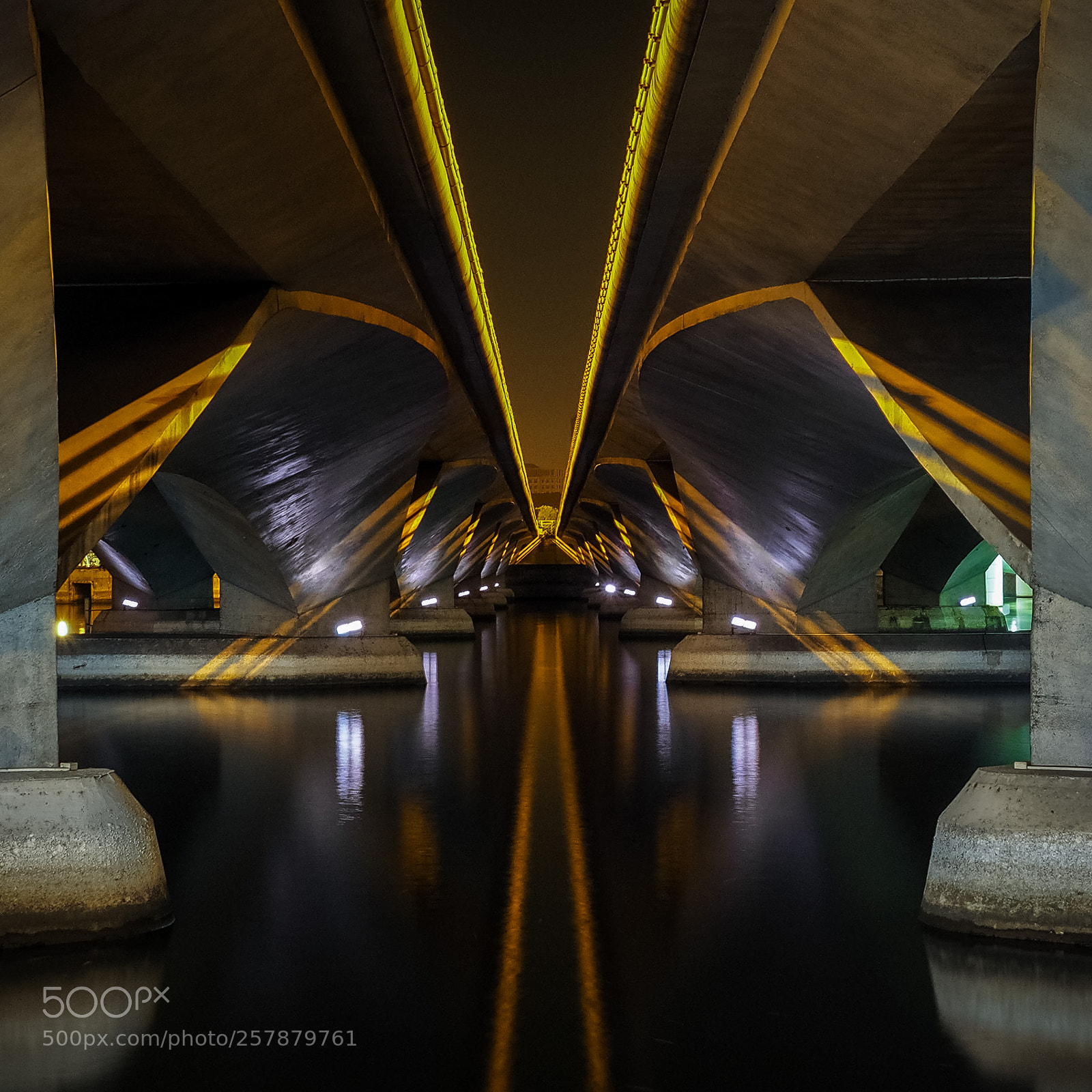 Olympus OM-D E-M1 sample photo. Bridge symmetry singapore photography